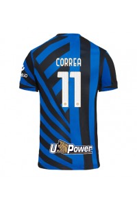 Inter Milan Joaquin Correa #11 Jalkapallovaatteet Kotipaita 2024-25 Lyhythihainen